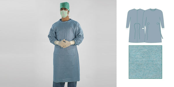 Disposable surgical gown