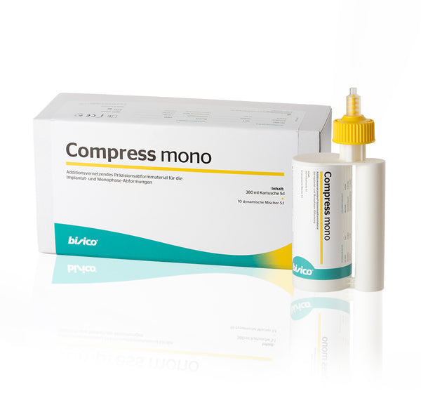 Compress mono - 380 ml (incl. 10 dynamic mixing tips 5:1, 1 fixation ring)